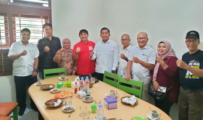 Dir Intelkam Polda Riau Silaturahmi dengan SMSI: Bagian Memaknai Hidup