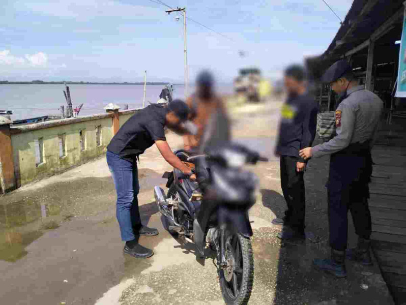 Polsek Kuindra Rutin Giat KRYD untuk Antisipasi Gangguan Keamanan