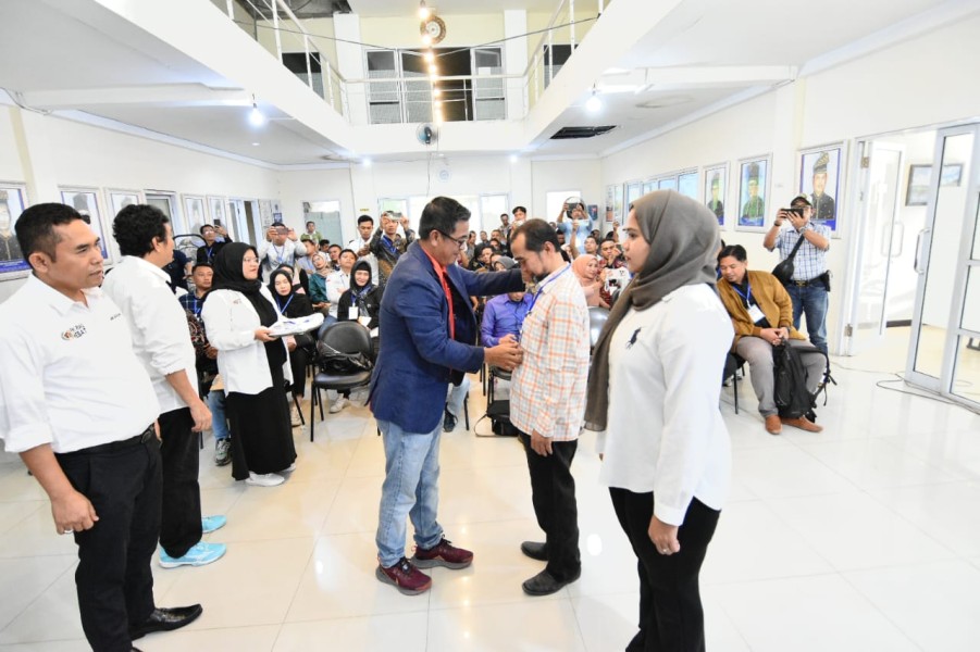 OKK PWI Riau Diikuti 92 Peserta, Raja Isyam Azwar ingatkan Jaga Integritas