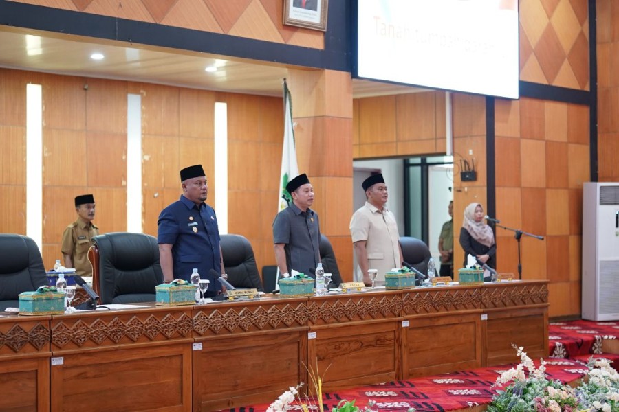 DPRD Siak Gelar Rapat Paripurna 8 Fraksi Beri Pandangan Umum Terhadap Ranperda RPJMD 2025-2029