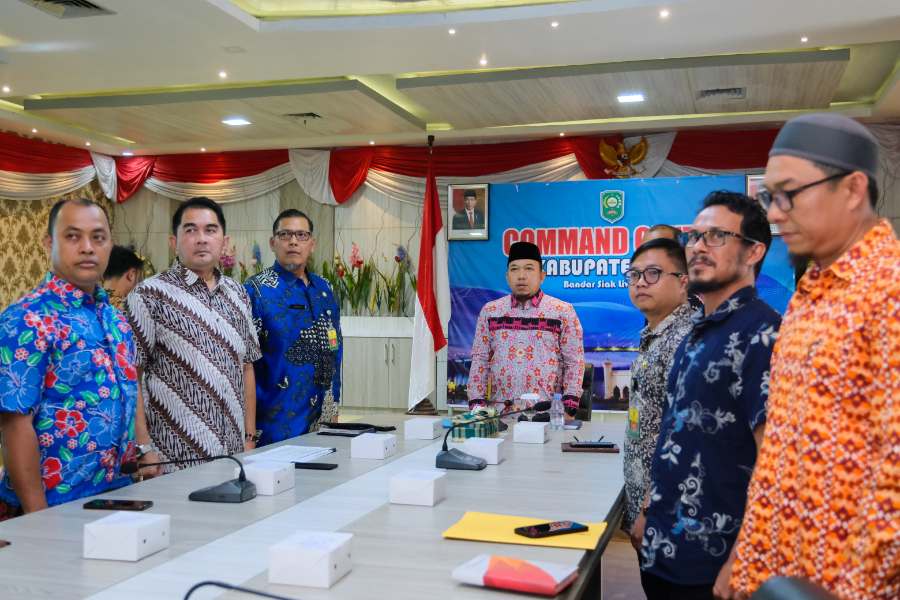 Wabup Husni Hadiri Rakor Inflasi Bersama Presiden Jokowi