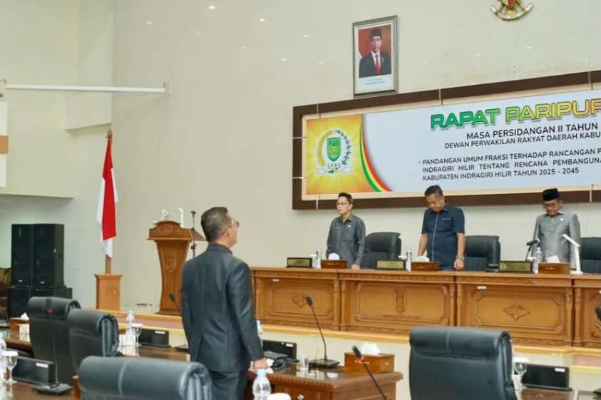 DPRD Inhil Gelar Rapat Paripurna ke-18 Masa Persidangan II Tahun Sidang 2024