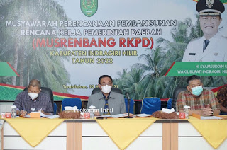 Bupati Inhil dan Wabup Pimpin Rapat Percepatan Perbaikan DTKS