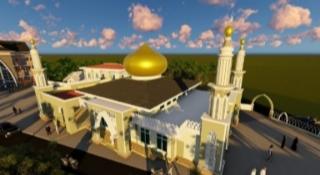 Tim Pengabdian Dosen Universitas Riau Redesain Masjid Darunnur Kota Pekanbaru