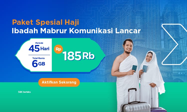 Lancar Berkomunikasi di Tanah Suci, XL Axiata Luncurkan Kartu Perdana Khusus Haji Rp345 Ribu Kuota 20GB