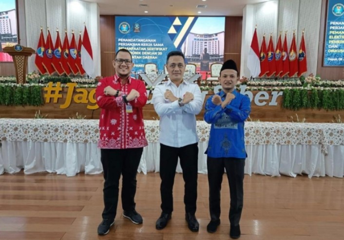 Perkuat Keamanan dan Layanan Digital, Kabupaten Siak Perpanjang Kerja Sama Sertifikat Elektronik dengan BSSN