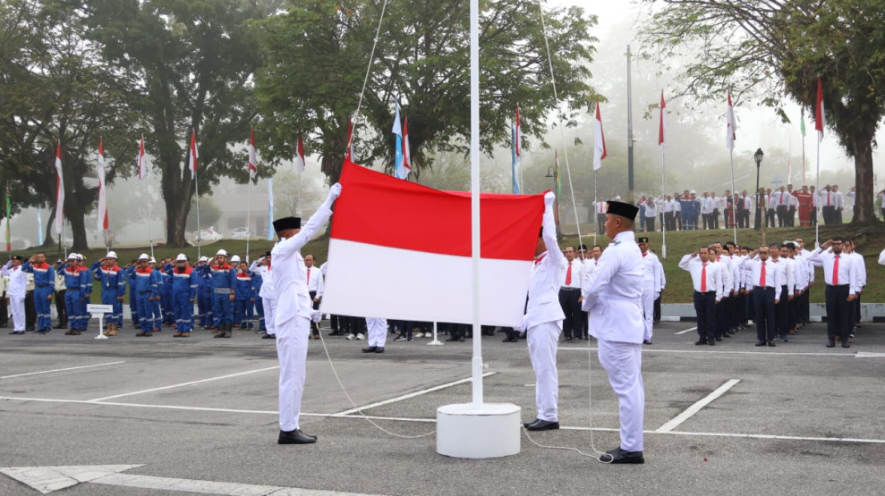 Upacara HUT ke-79 RI di PHR Berlangsung Khidmat, Usung Komitmen Jaga Ketahanan Energi Nasional