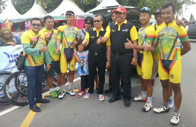 Bupati Siak Bangga Pembalap Dari Siak Juara 2 Etape IV