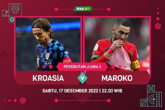 Perebutan Juara 3 Piala Dunia 2022, Ini Prediksi Jelang Laga Kroasia vs Maroko Malam Ini