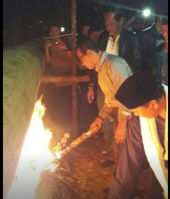 Bupati H.Mursini Beri Nama Jalur Pulau Aro ''Jintan Hitam