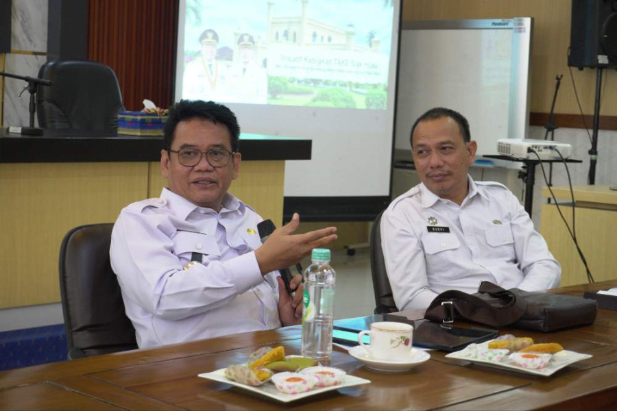 Pemkab Siak Jabarkan TAKE Kepada FCDO dan TAF Tentang Siak Kabupaten Hijau