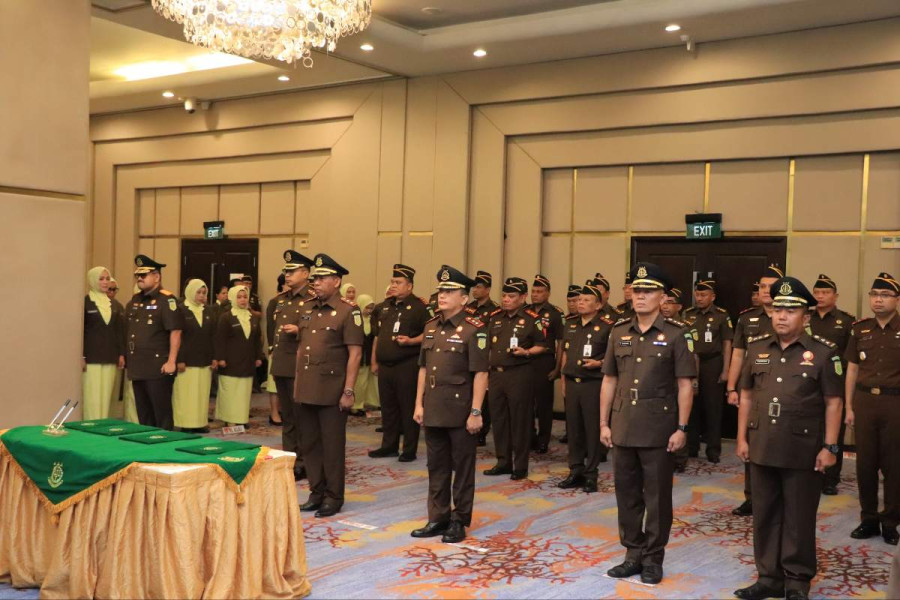 Kajati Maluku Pimpin Sertijab, Berikut Daftar Nama Pejabat Eselon yang Dilantik