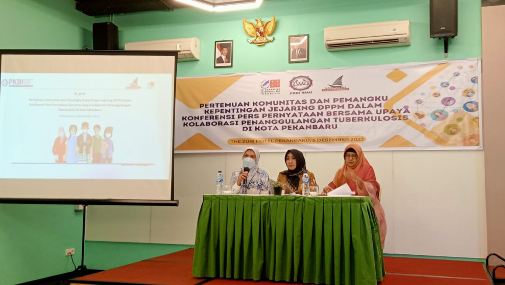 Pasien TBC di Kota Pekanbaru Capai 4.906 Orang, DPPM Komitmen Menuju Eliminasi TBC 2030