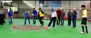Rosman Malomo Buka Turnament Futsal Putra Bone Cup PARTAM Perdana 