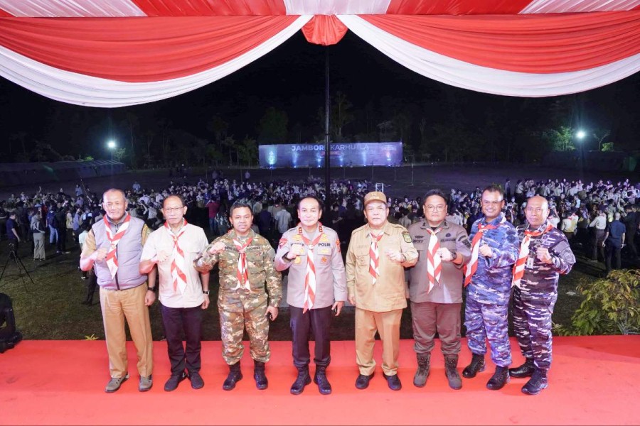 Bersatu Jaga Alam, Api Unggun Jambore Karhutla 2025 Kobarkan Semangat Jaga Hutan
