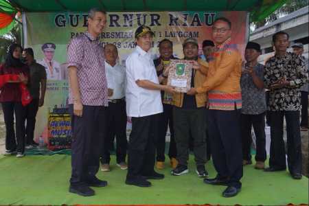 SMK 1 Langgam Resmi Negeri, Kepsek: Terima Kasih Pak Gubernur Syamsuar