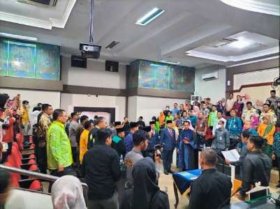 Muflihun Lantik 4 Pejabat di Lingkungan Pemko Pekanbaru