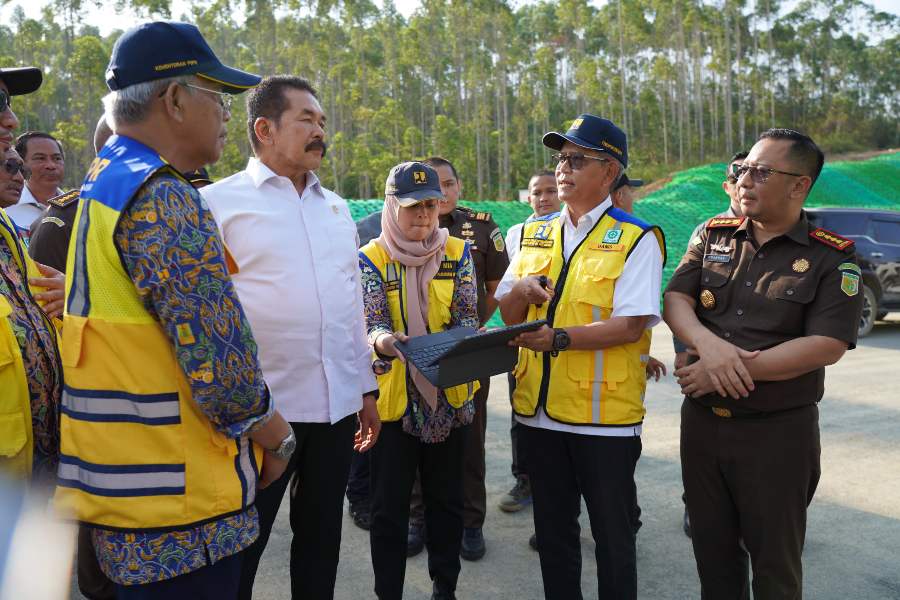 Kunjungi Pembangunan IKN,  Jaksa Agung ST Burhanuddin:   Merupakan Suatu Impian yang Menjadi Kenyataan