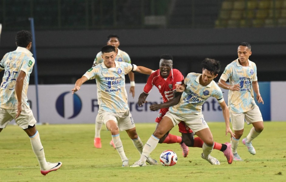 Laga Perdana Liga 2, PSPS Pekanbaru Gagal Raih Poin Setelah Ditekuk  Bekasi City