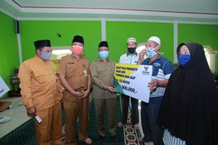 Zakat 2020 Alami Kenaikan, Setdakab Siak Apresiasi Baznas 