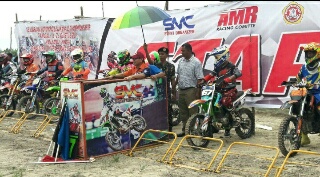 Bupati H.Mursini Buka Kejuaraan Kejurda Motor Cross Sukamaju