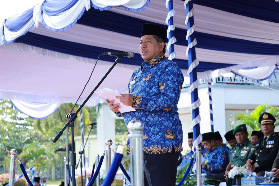 Pemkab Siak Peringati HUT Korpri ke-52 dan Hari Guru Nasional 2023