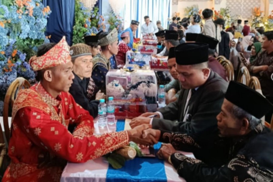 Nikah Massal Pemko Pekanbaru Pecahkan Rekor MURI