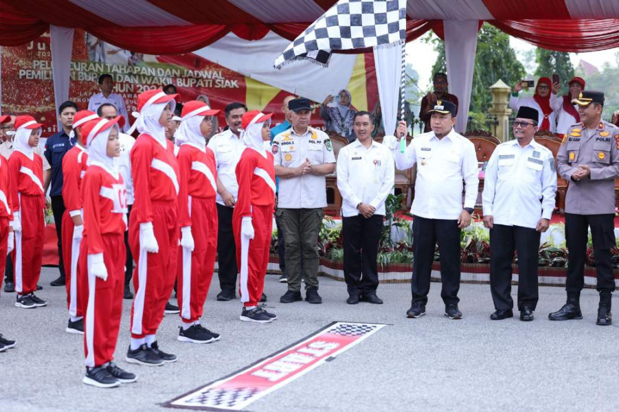 Wabup Husni: Gerak Jalan Tumbuhkan Semangat Nasionalisme di Kalangan Pelajar