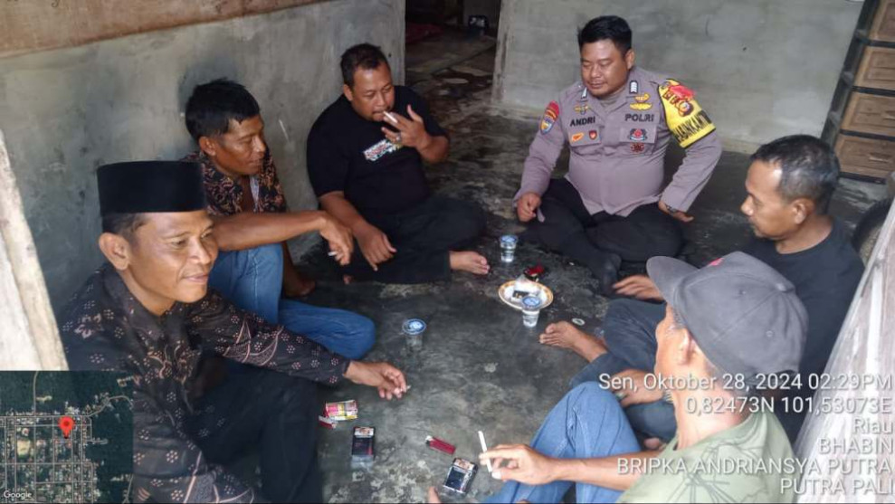 Polsek Minas Gelar Sambang Warga, Jalin Silaturahmi dan Jaga Kondusifitas Jelang Pilkada