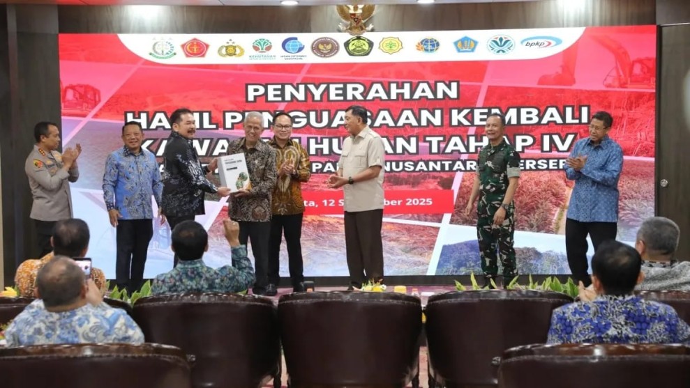 Pemerintah Berhasil Kuasai Kawasan 3,3 Juta Hektare