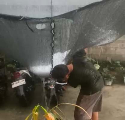 Tiba-tiba Kota Pekanbaru Diguyur Hujan Es, Begini Penjelasan Kepala BMKG 