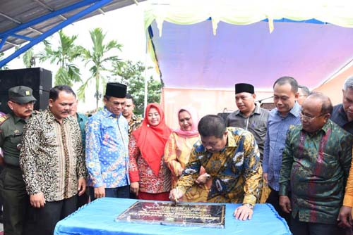 Bupati Amril Resmikan Puskesmas Pematang Pudu