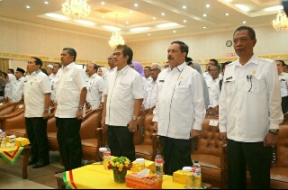 Sekda Inhil Hadiri Rakor Bersama Gubri dan Sejumlah Kepala Daerah Se-Provinsi Riau