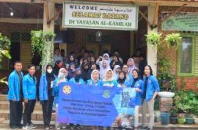 Mahasiswa UNPAM Edukasi Anak Yayasan Memanfaatkan Sampah Jadi Barang Berguna