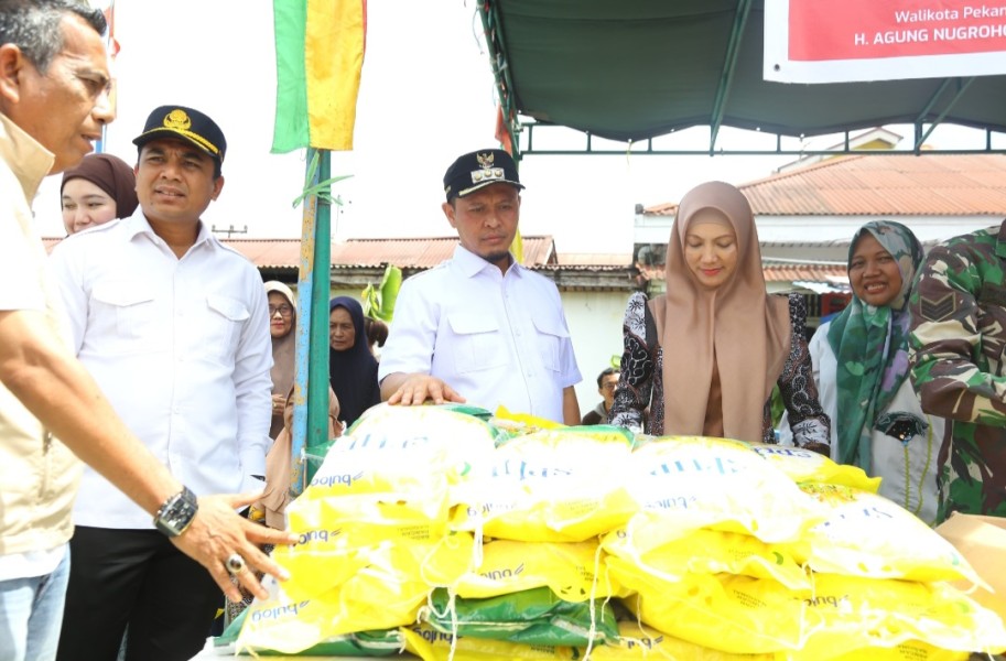 Jaga Harga, Pemko Pekanbaru Buka 6 Kios Pangan Murah di Titik Strategis
