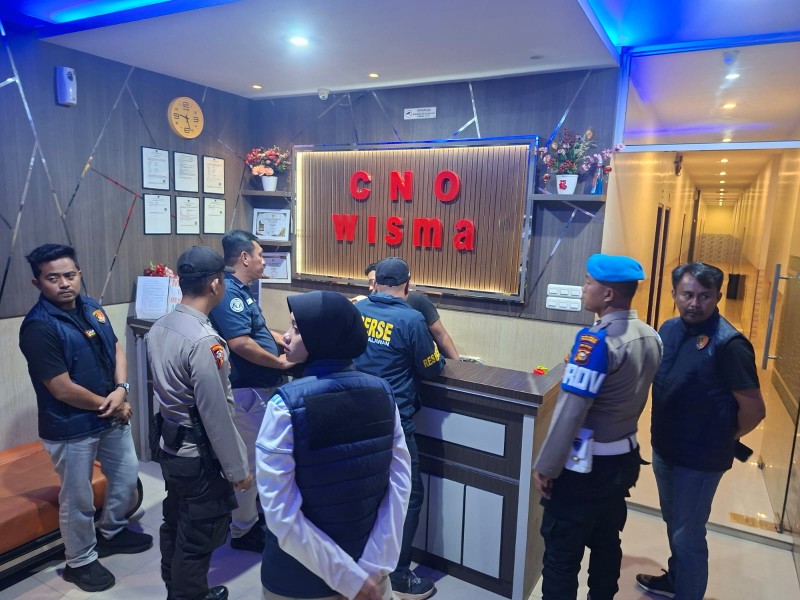 Polres Pelalawan Intensifkan Razia THM, Dua Pengunjung Positif Narkoba Diamankan