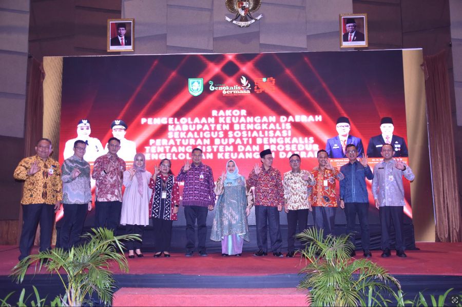 Direksi BRK Syariah Ikuti Rakor Pengelolaan Keuangan Pemkab Bengkalis