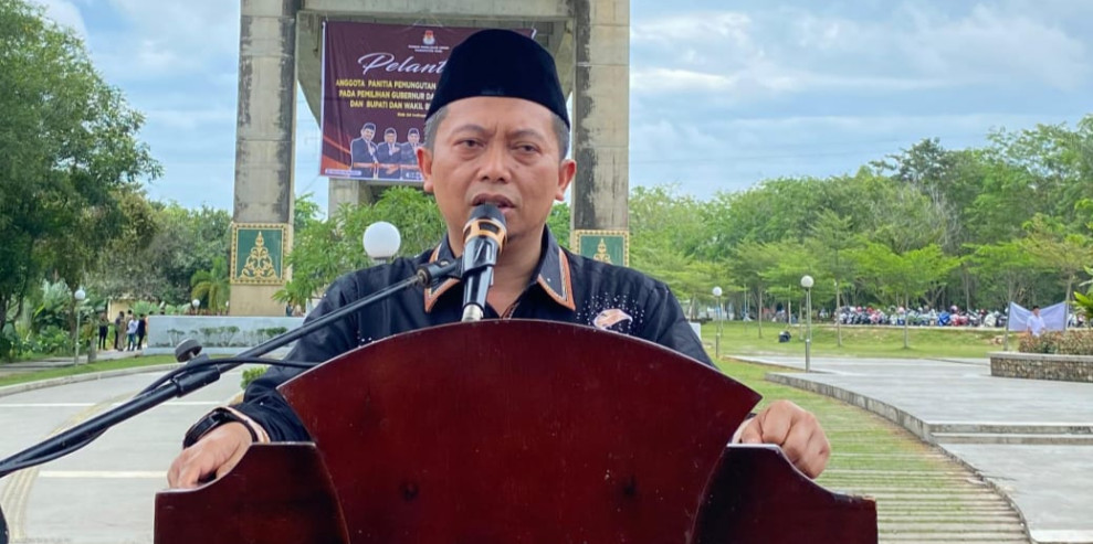 KPU Riau Belum Melakukan Pelipatan Surat Suara dan Perakitan Bilik Suara