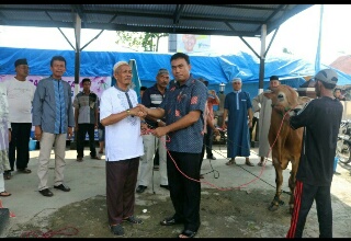 Idul Adha, Polres Inhil Potong 4 Sapi