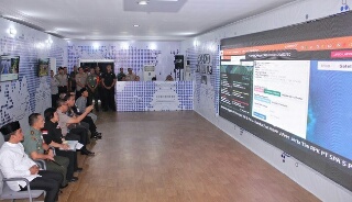 Sebelum Menaiki Pesawat, Presiden Jokowi Sebut Dashboard Lancang Kuning Bagus Sekali