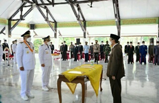 Dua Pasangan Bupati dan Wakil Bupati Terpilih Dilantik Gubernur Riau