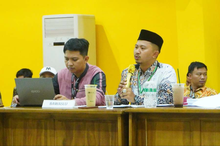 Awasi Pleno Rekapitulasi Suara, Bawaslu Siak Tidak Temukan Dugaan Pelanggaran Pemilu
