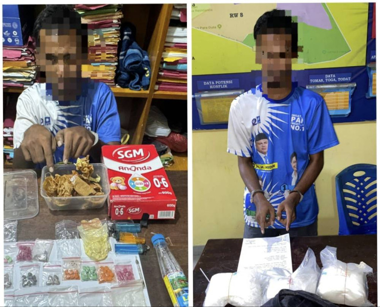 Polsek Siak Hulu Gagalkan Peredaran Sabu 3,6 Kg dan Ratusan Ekstasi