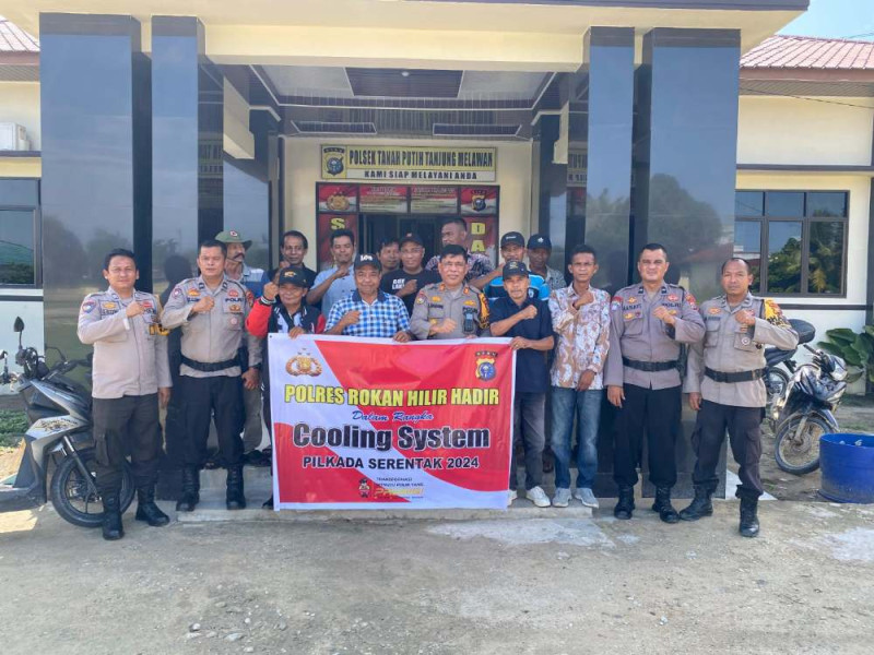 Kumpulin Masyarakat, Binmas Polres Rohil Ajak Sukseskan Pilkada 2024