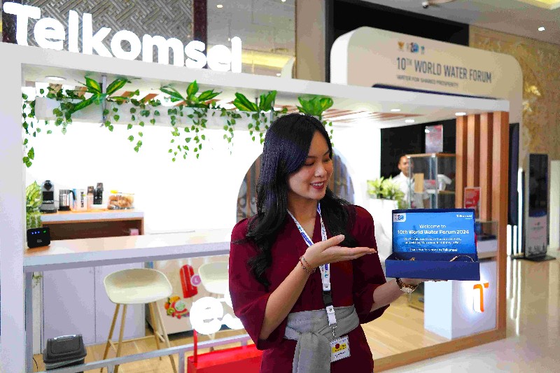 Sukses Hadirkan Pengalaman Konektivitas Digital pada  Gelaran World Water Forum 2024 di Bali, Trafik Broadband Telkomsel Tumbuh 43%