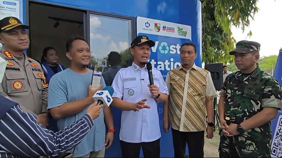 Tukar Sampah Jadi Uang Elektronik, DLHK Pekanbaru Tambah 1 Waste Station