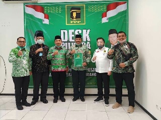 Dukungan Datang dari PPP, Husni Mirza Makin Percaya Diri Alfedri Jadi Bupati Siak