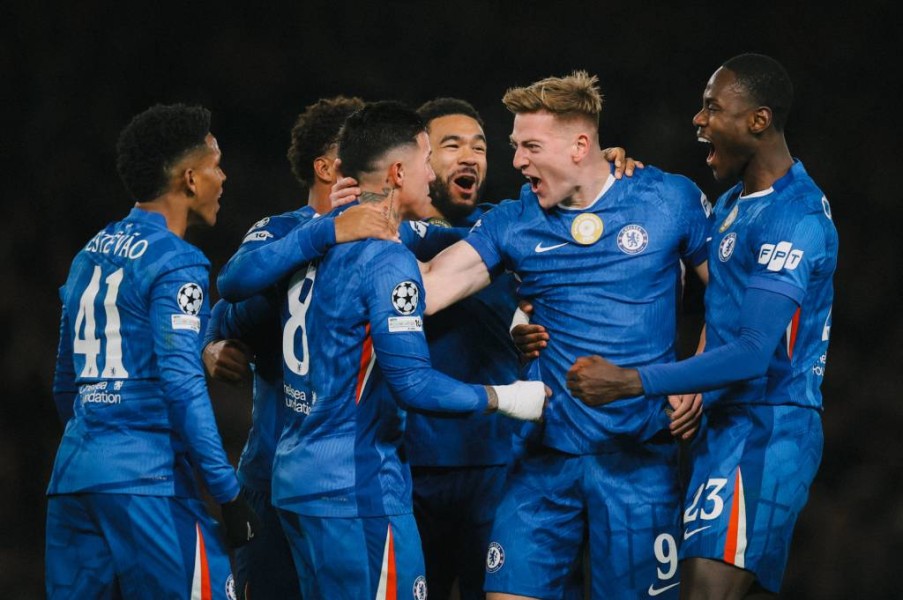 Tampil Garang di Liga Champions, The Blues Bantai Barcelona 3-0