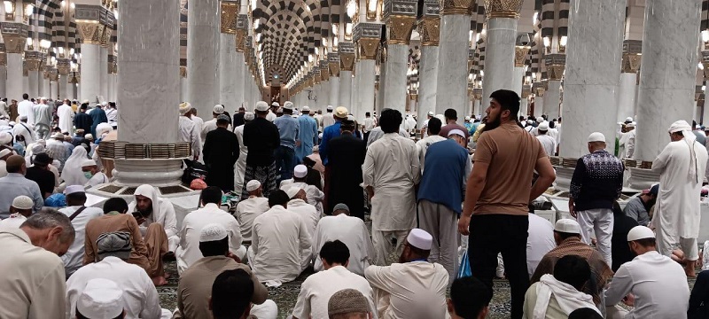 Jamaah Haji Kloter 3 dan 4 BTH Asal Pekanbaru Ziarah di Raudhan