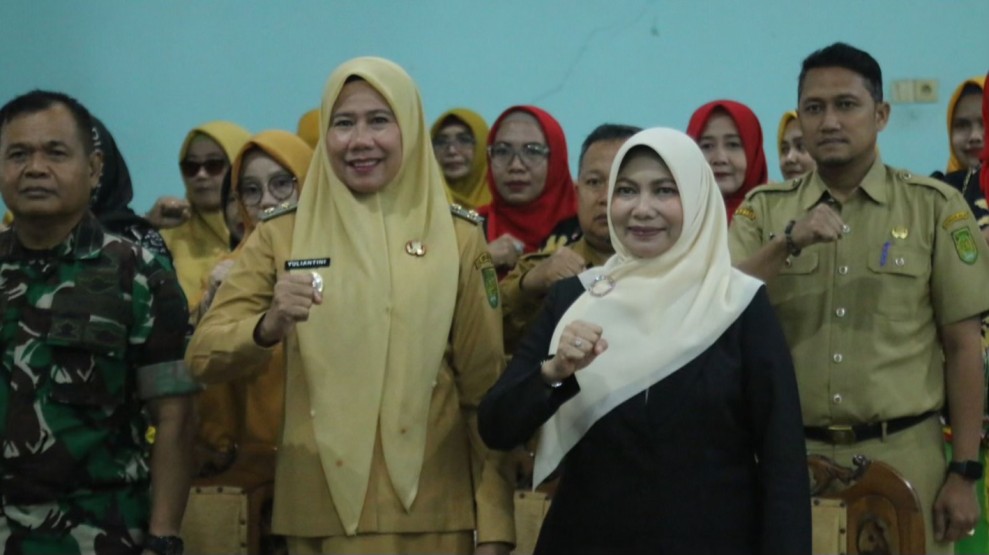 Wabup Inhil Ajak Perempuan Bersatu Bangun Daerah
